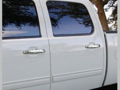 Cadillac Escalade, Chevrolet Tahoe, Silverodo, Avalanche, GMC Sierra, Yukon (07-) накладки на ручки дверей хромированные, комплект 4 шт.